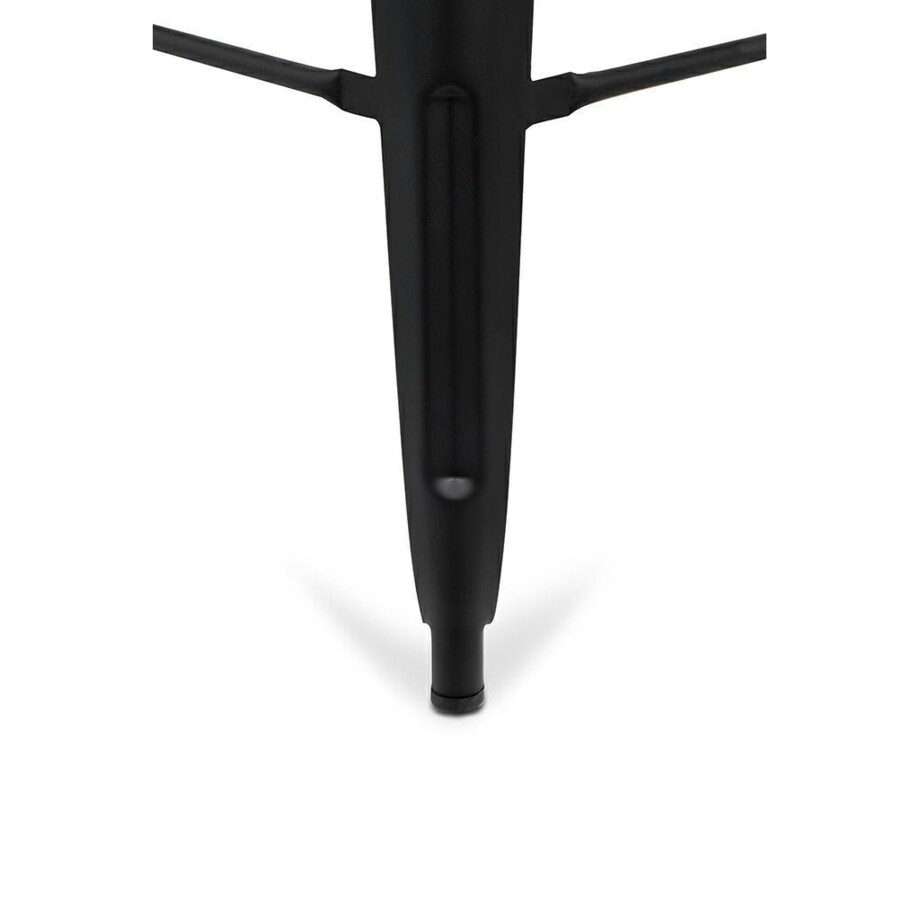 Hoker kuchenny TOWER BACK KH010100971 krzesełko czarne