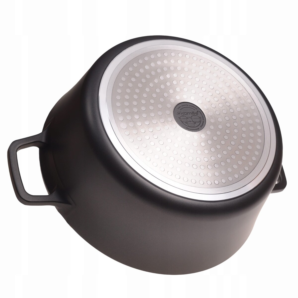 Garnek brytfanna kociołek z powłoką marmurową 6.5L KAMILLE