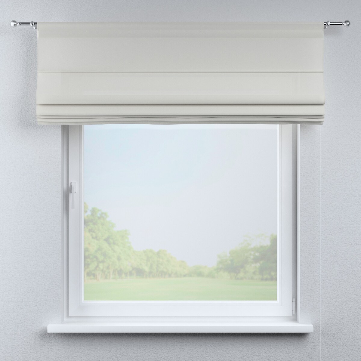 Roleta rzymska Torino 120x170 prześwitujący, naturalny