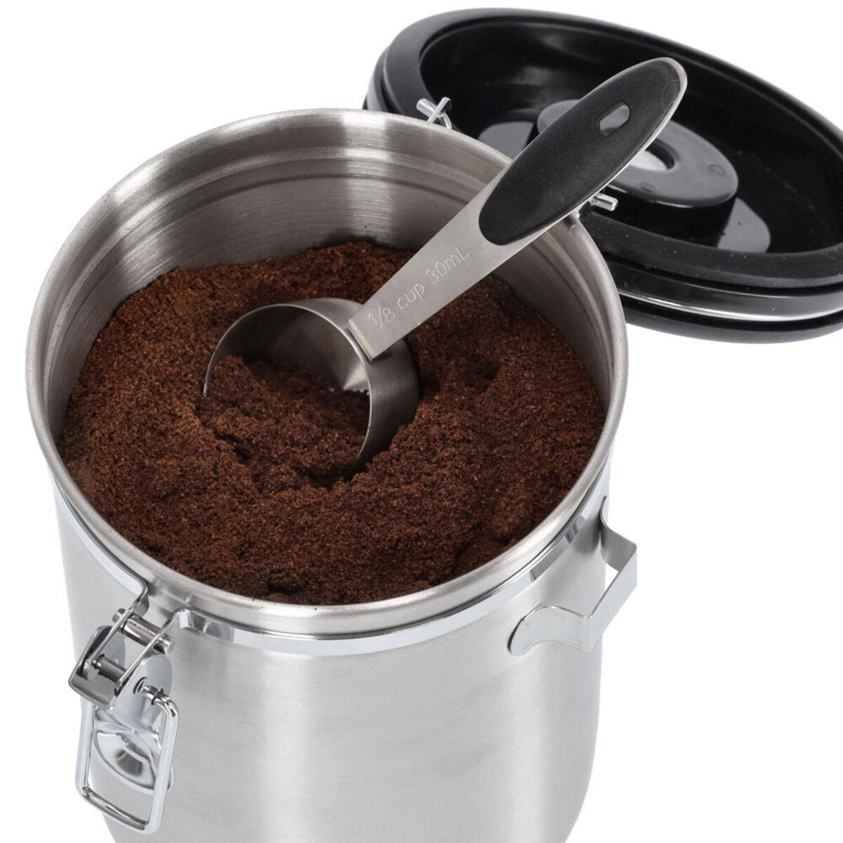 Szczelna puszka na kawę z klipsem i miarką, 1700 ml