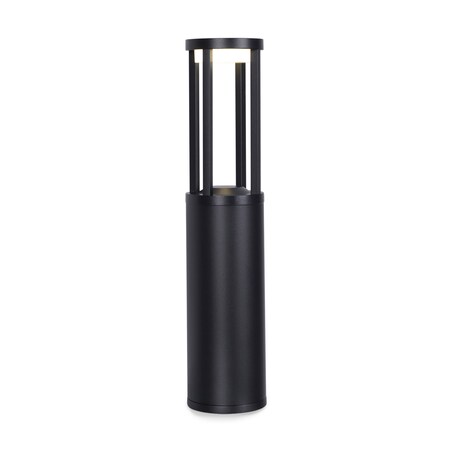Zewnętrzna LAMPA stojąca K-8138 Kaja metalowa OPRAWA outdoor LED 9W 4000K ogrodowa IP54 czarna, KAJA Lighting