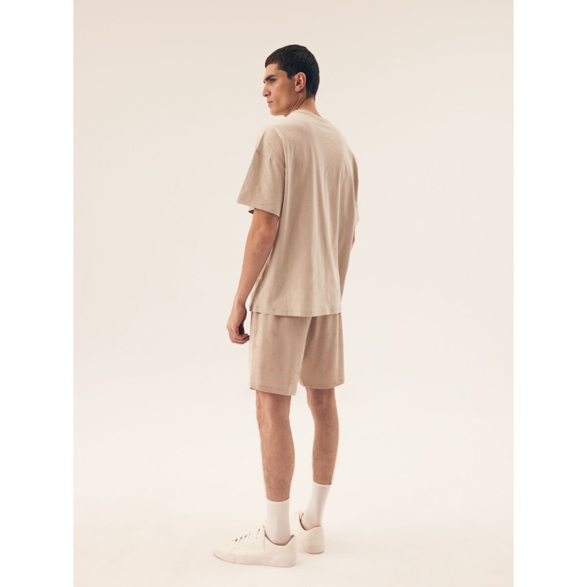 Piżama Sand 42604 -02X Piaskowy, XL