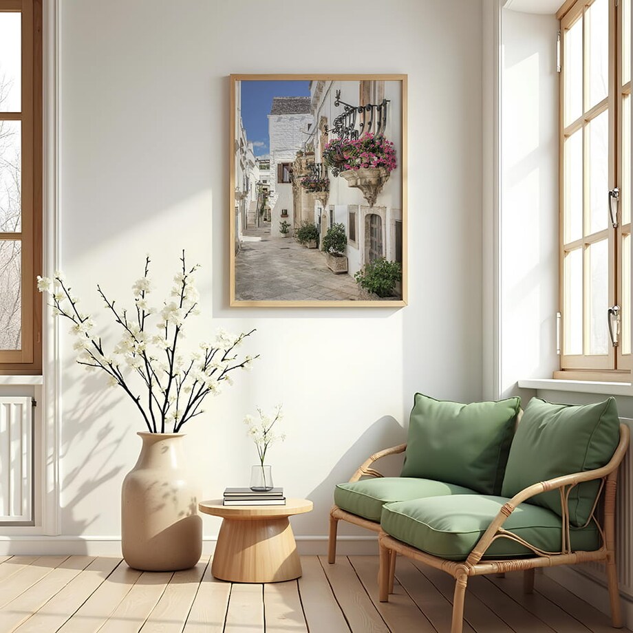 plakat locorotondo apulia włochy 50x70
