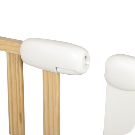 Barierka zabezpieczająca na schody drzwi Nukido rozporowa bramka ochronna 74-105cm 718500