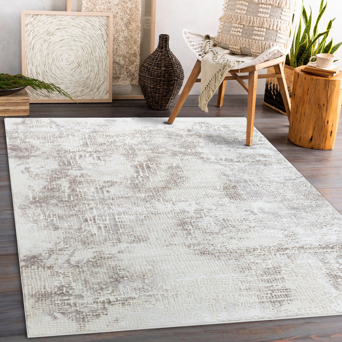 Dywan CORE W9786 Abstrakcja - Strukturalny, 120x170 cm