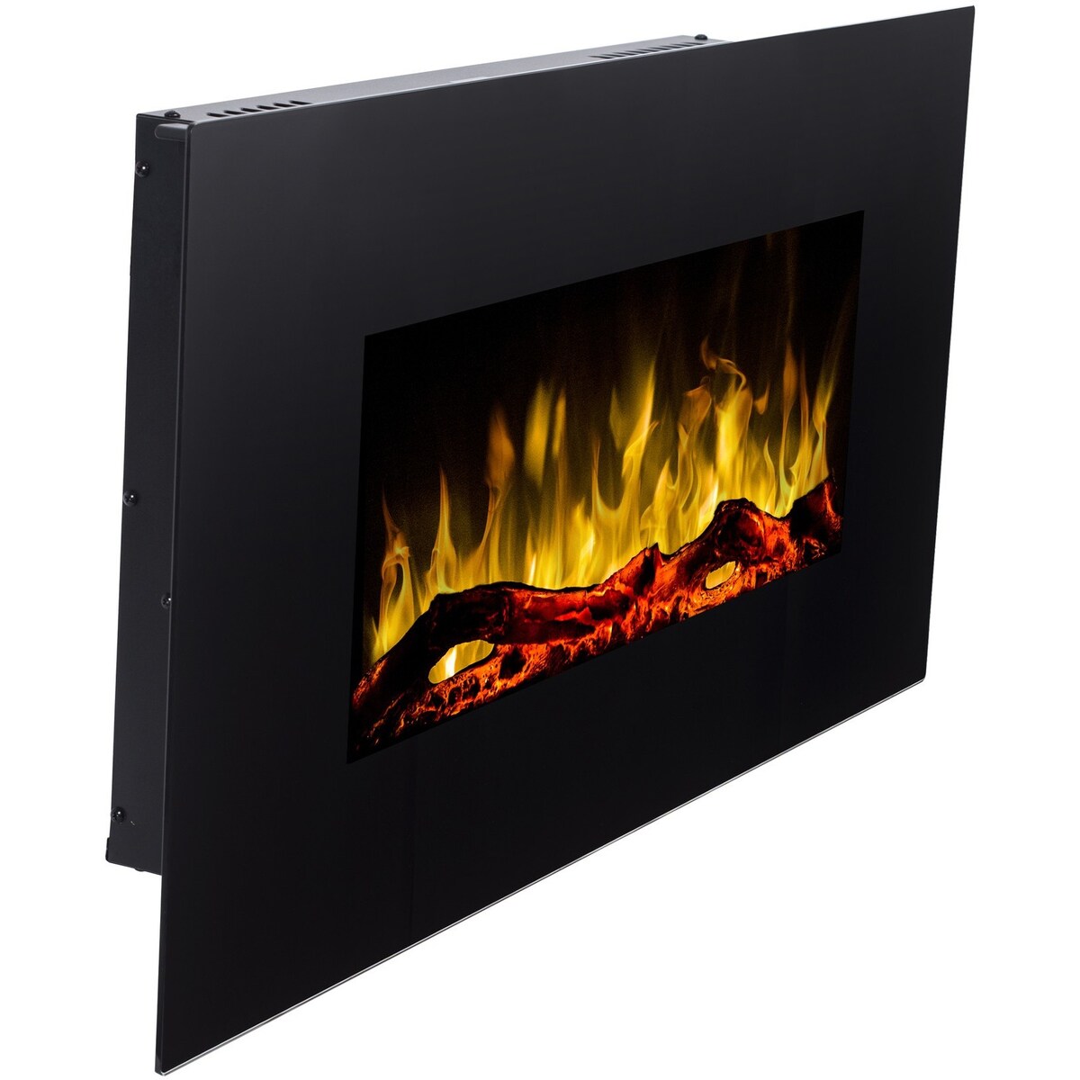 Kominek elektryczny AFLAMO Albion 36 NH - ścienny i do zabudowy - 90x42x14 cm - kominek LED bez funkcji grzania