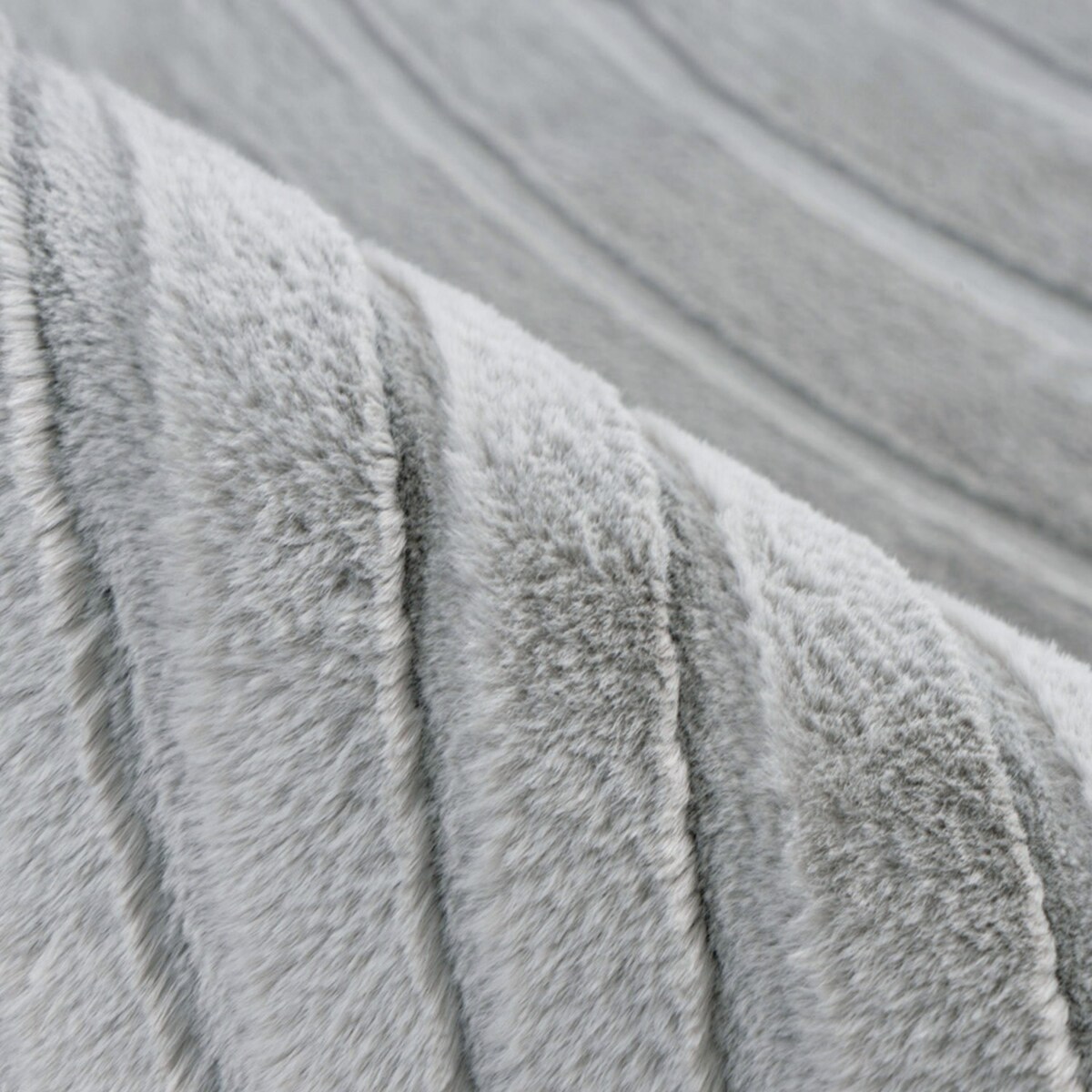 Dywan nowoczesny 3D, miękki Waving 5030 Szary 120x170