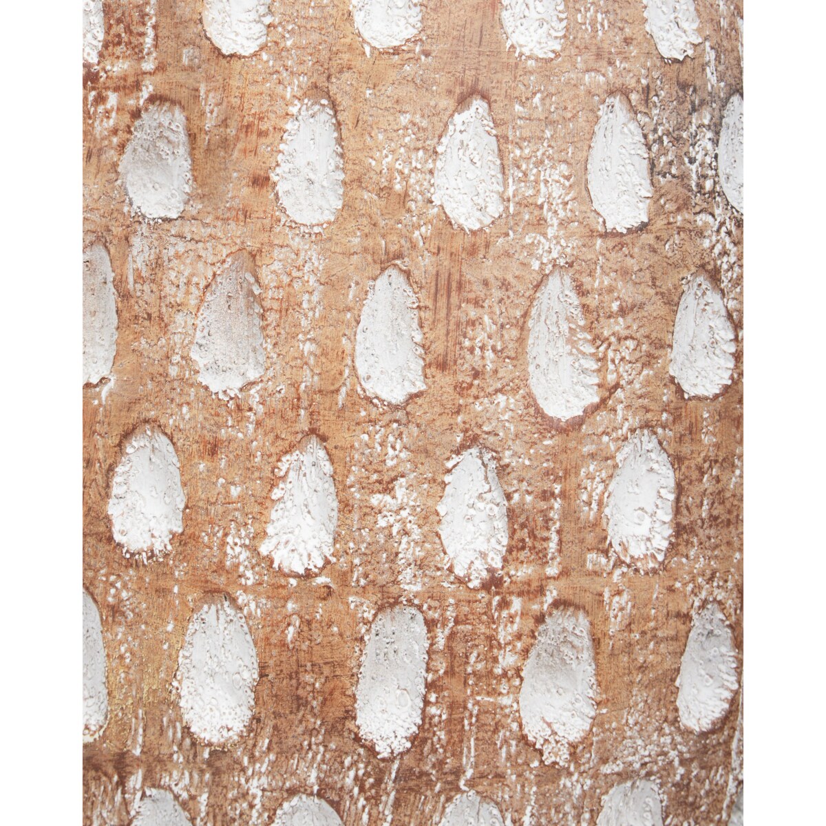 Doniczka na stojaku 27 x 27 x 61 cm jasnobrązowa ASCLEPIAS