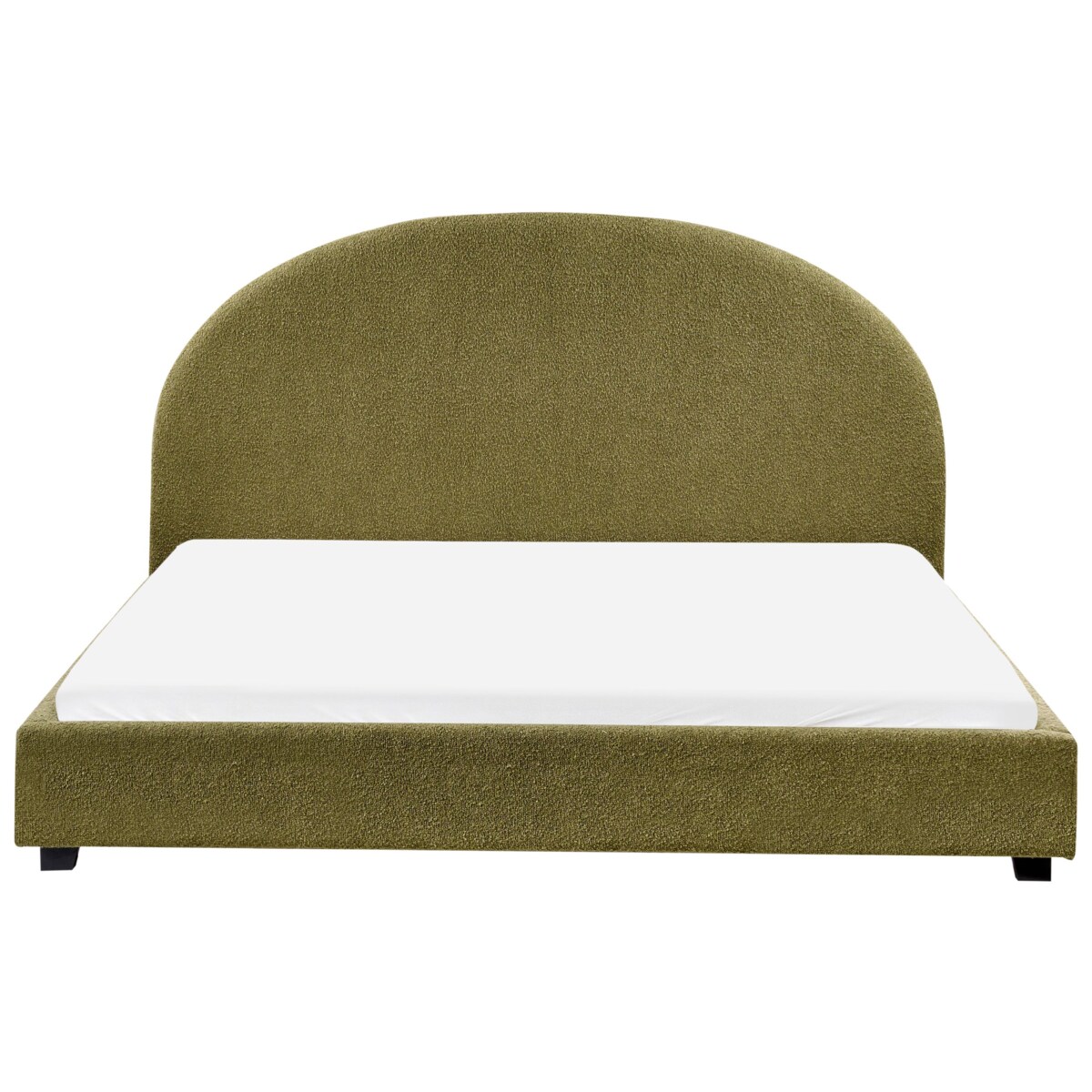 Łóżko wodne Boucle VAUCLUSE 180 x 200 cm Oliwkowy