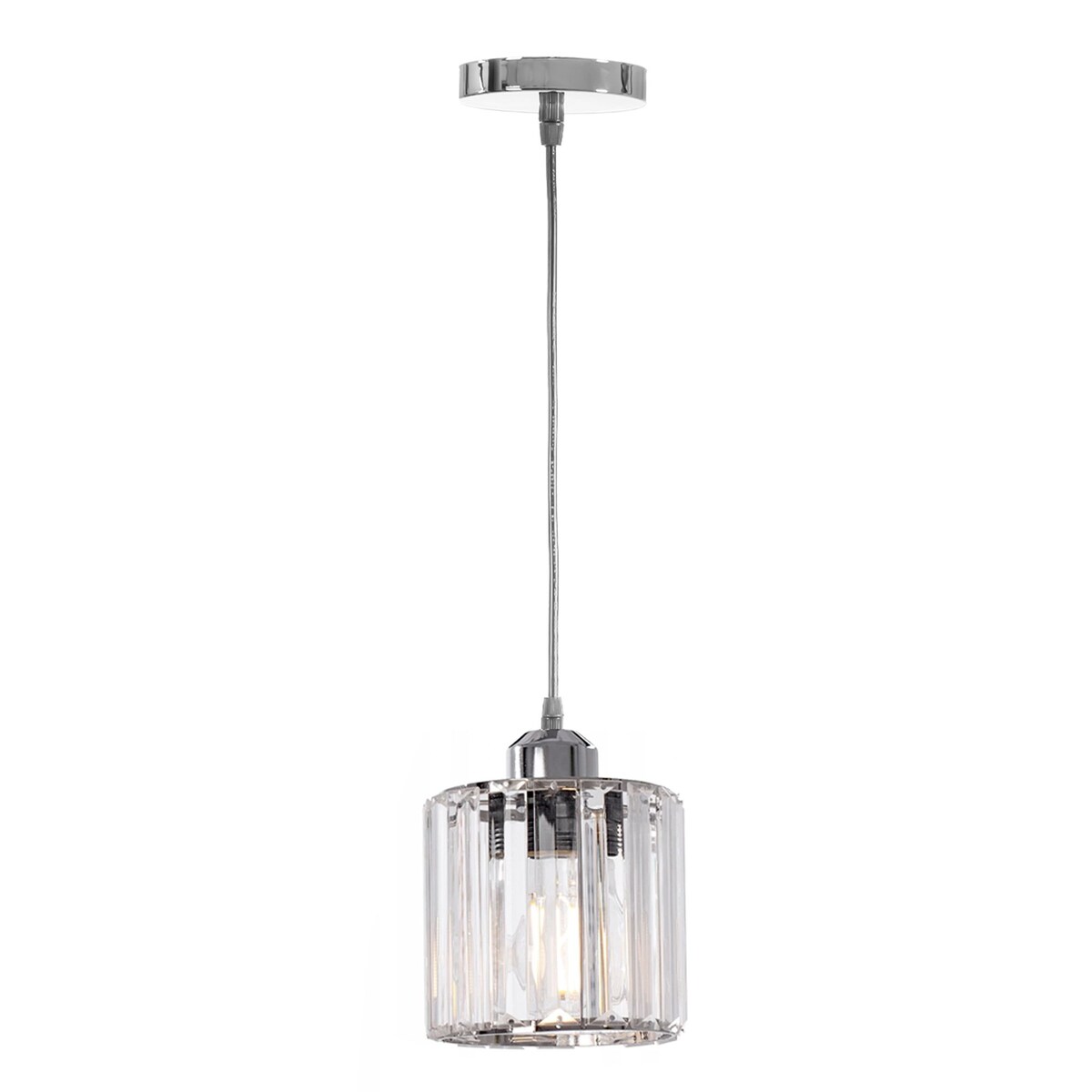 Lampa Wisząca Toolight Glamour Chromowana