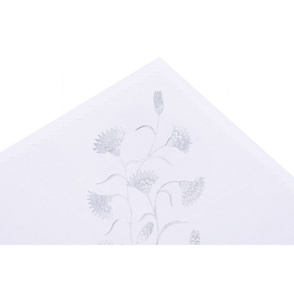 Konsimo ASTERI Bieżnik plamoodporny, biały