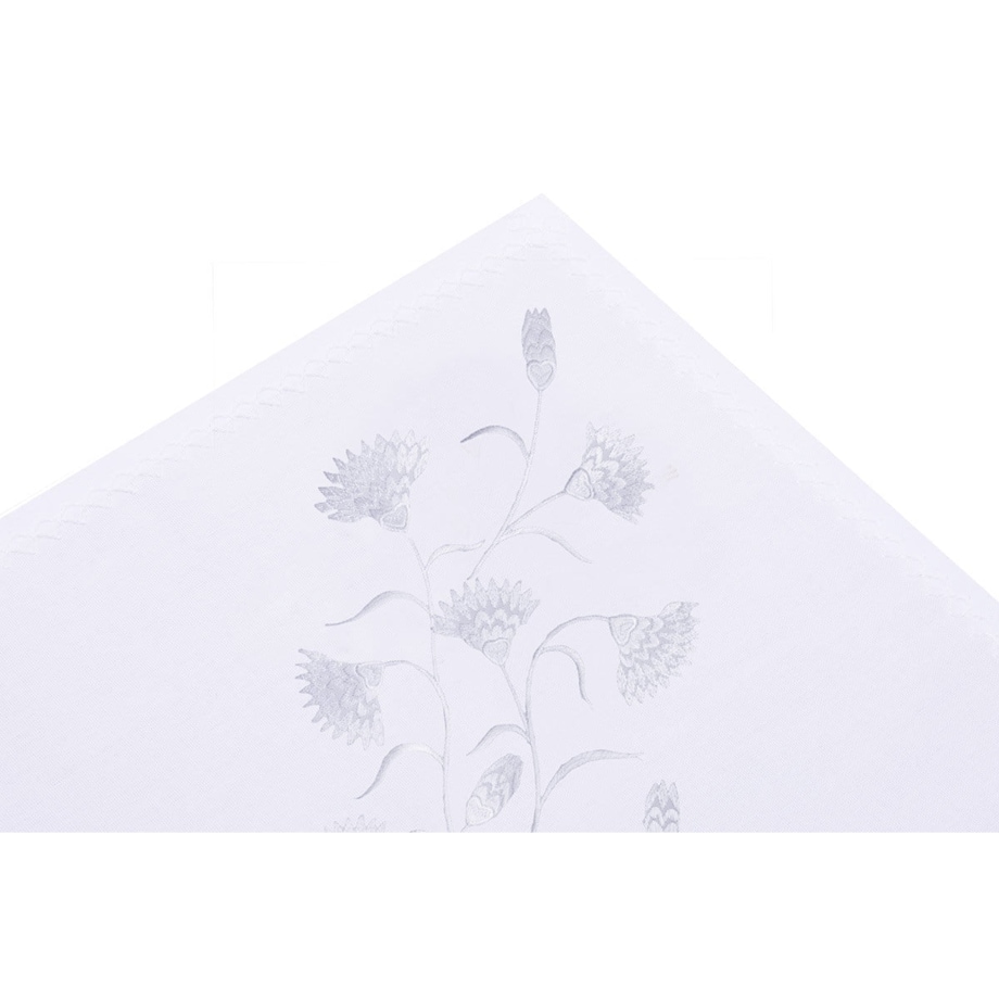 Konsimo ASTERI Bieżnik plamoodporny, biały