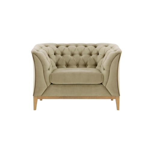 Fotel Chesterfield Modern Wood-Velluto 3