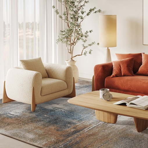 Dywan nowoczesny Lunera 200x300 cm Abstrakcyjny wielokolorowy