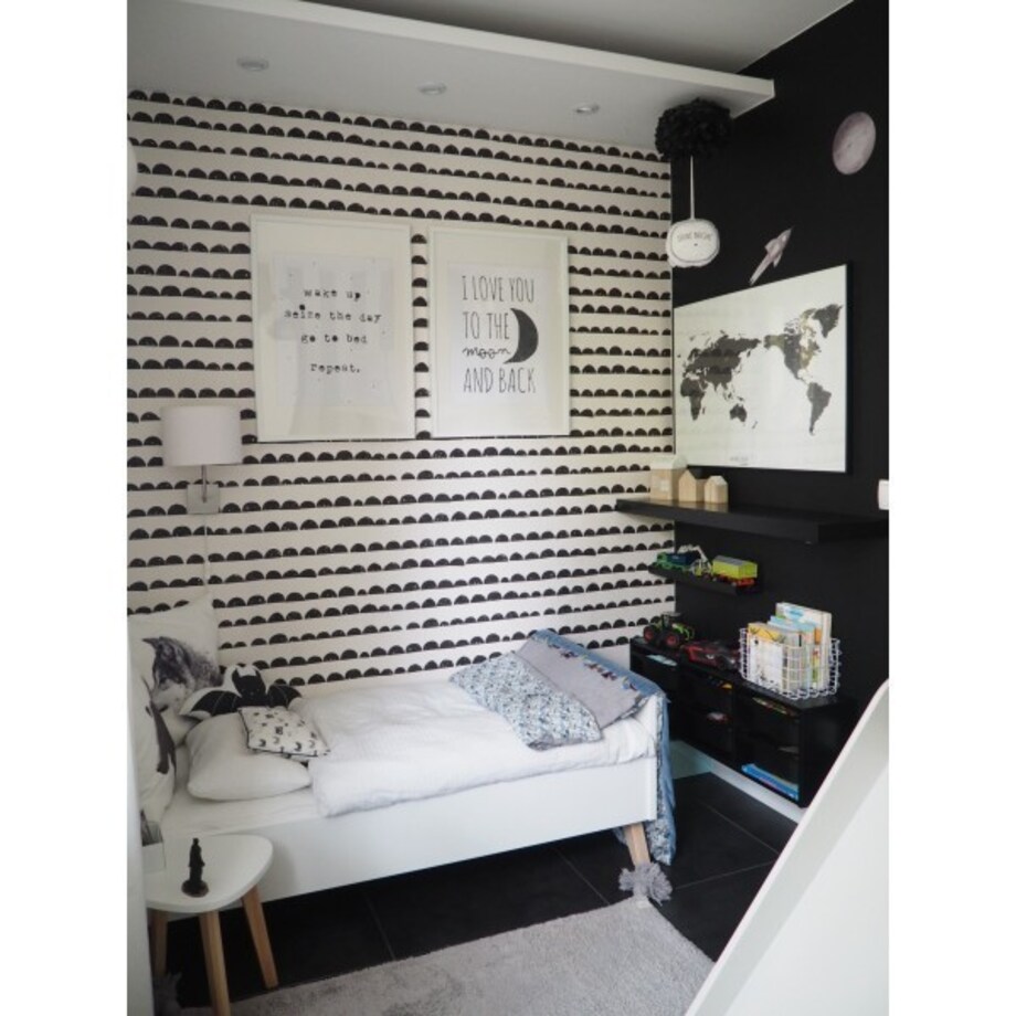 Dywan Bawełniany Degrade Dark Grey 120x160 cm Lorena Canals