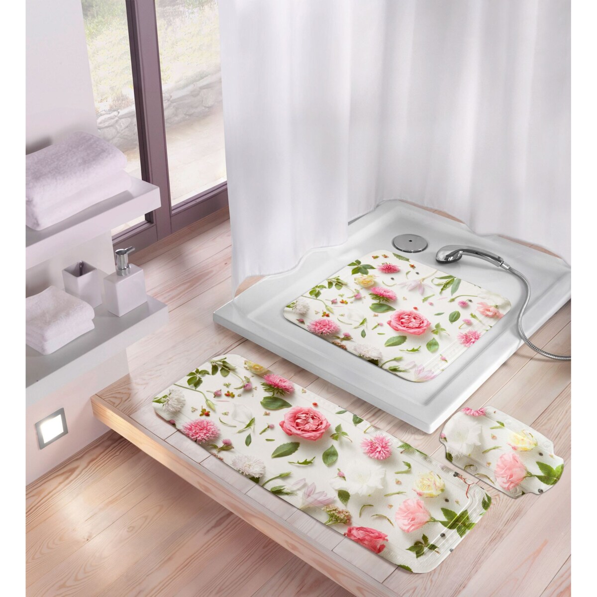 Kleine Wolke Rosalie Mata bezpieczeństwa do wanny Multicolor 36x 92 cm