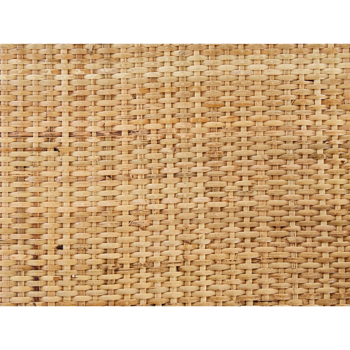 Regał okrągły rattanowy 3 półki naturalny TUVALU II