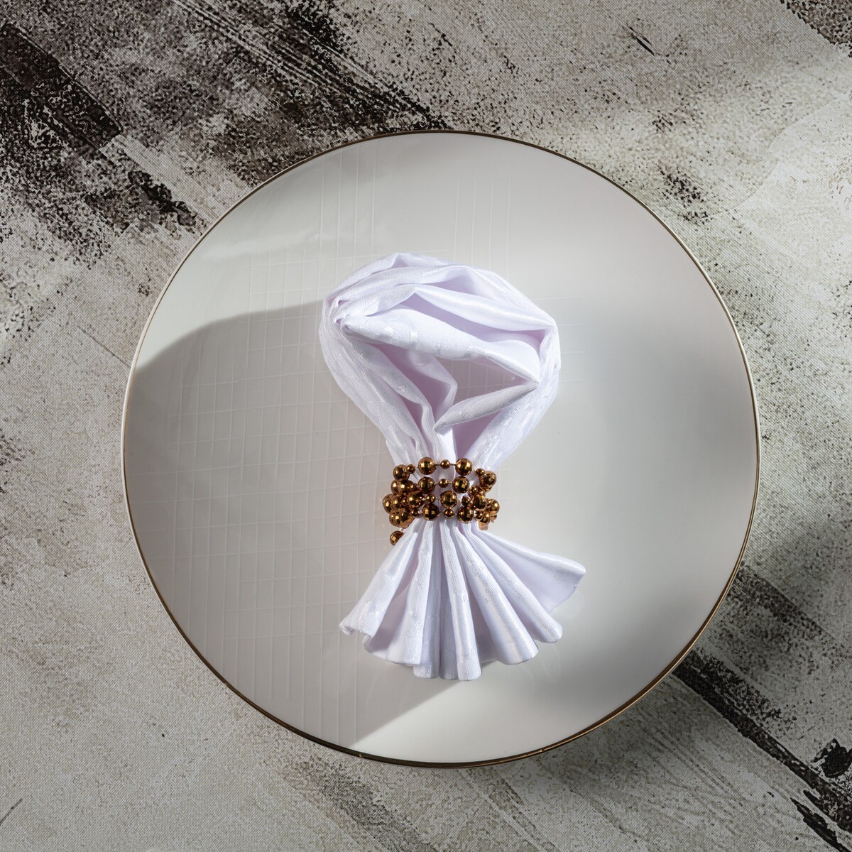 Komplet serwetek 6 szt. 42 x 42 Damasco 613-00, 42 x 42 cm