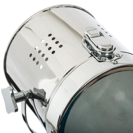 Lampa dekoracyjna metalowa na trzech nóżkach, 68 cm