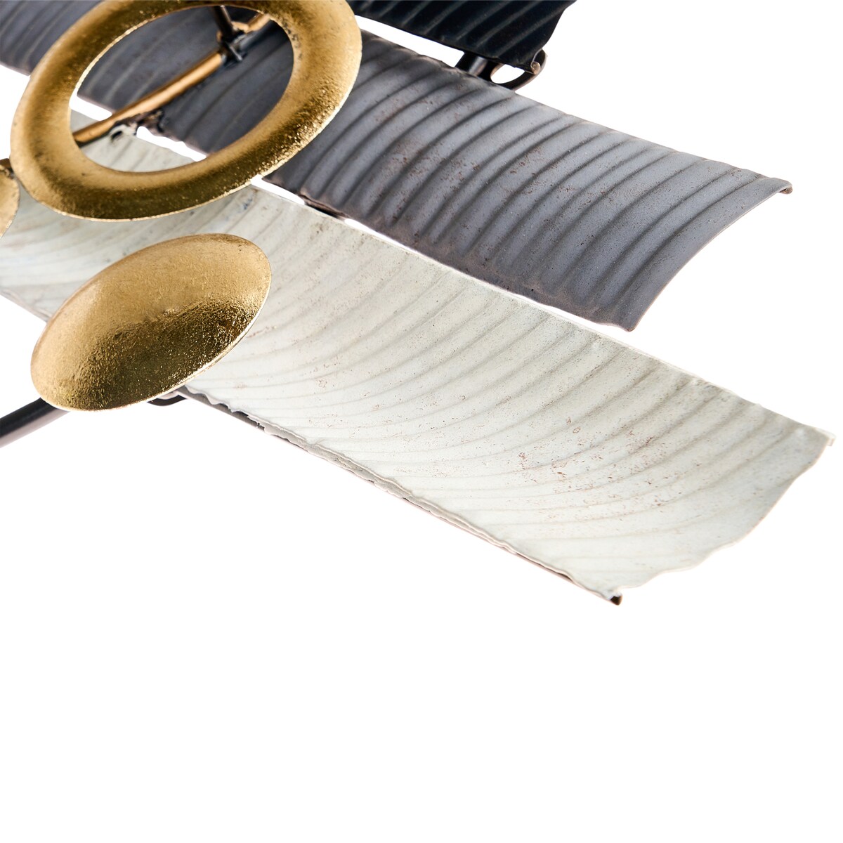 Dekoracja ścienna GLENADE Metal 43 cm Kolorowy