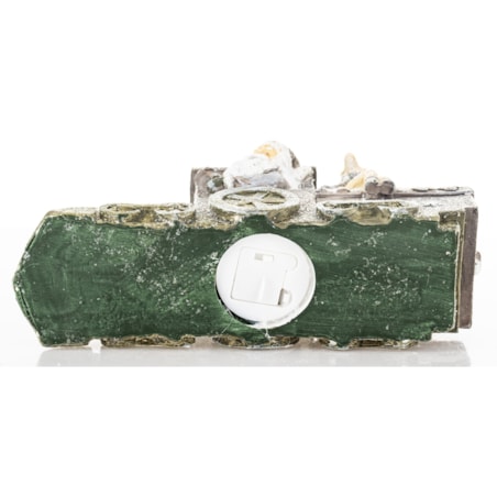 Dekoracja - pociąg świąteczny 10x18x7 cm LOKOMOTYWA