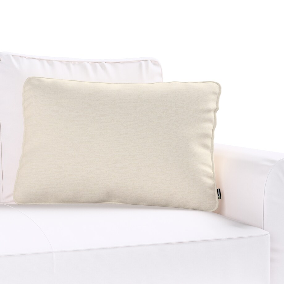 Poszewka Gabi na poduszkę prostokątna 60x40 jasny beżowy