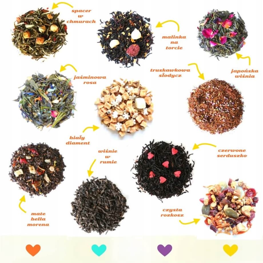 Zestaw prezentowy upominkowy "LOVE BOX" - kawy, herbaty, lizak czekoladowy - prezent upominek na walentynki dla chłopaka dziewczyny niej niego żony męża kobiety faceta mężczyzny