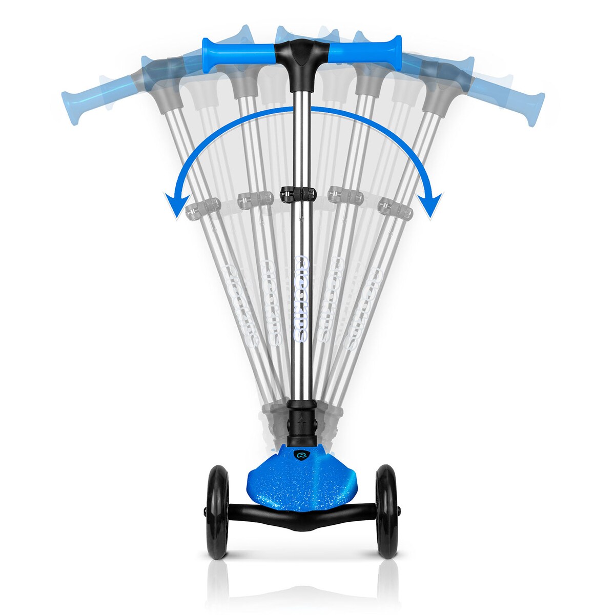 Hulajnoga trójkołowa dla dzieci Ricokids Jelly balansowa świecąca w ciemności 765902