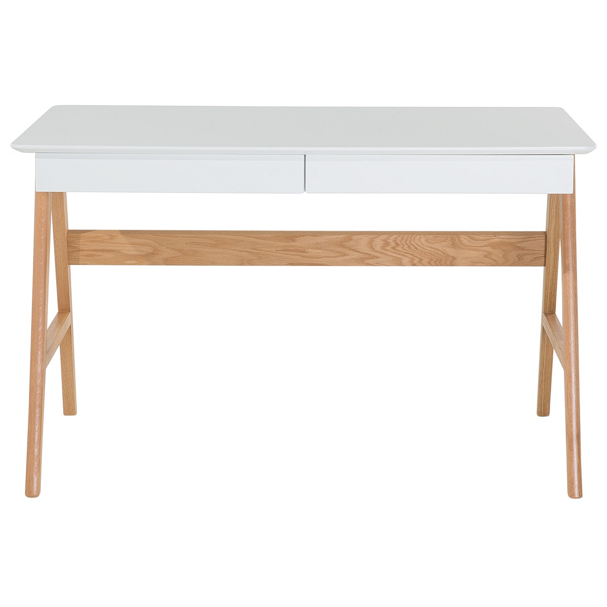 Biurko SHESLAY Biały 120 cm 70 cm z szufladami