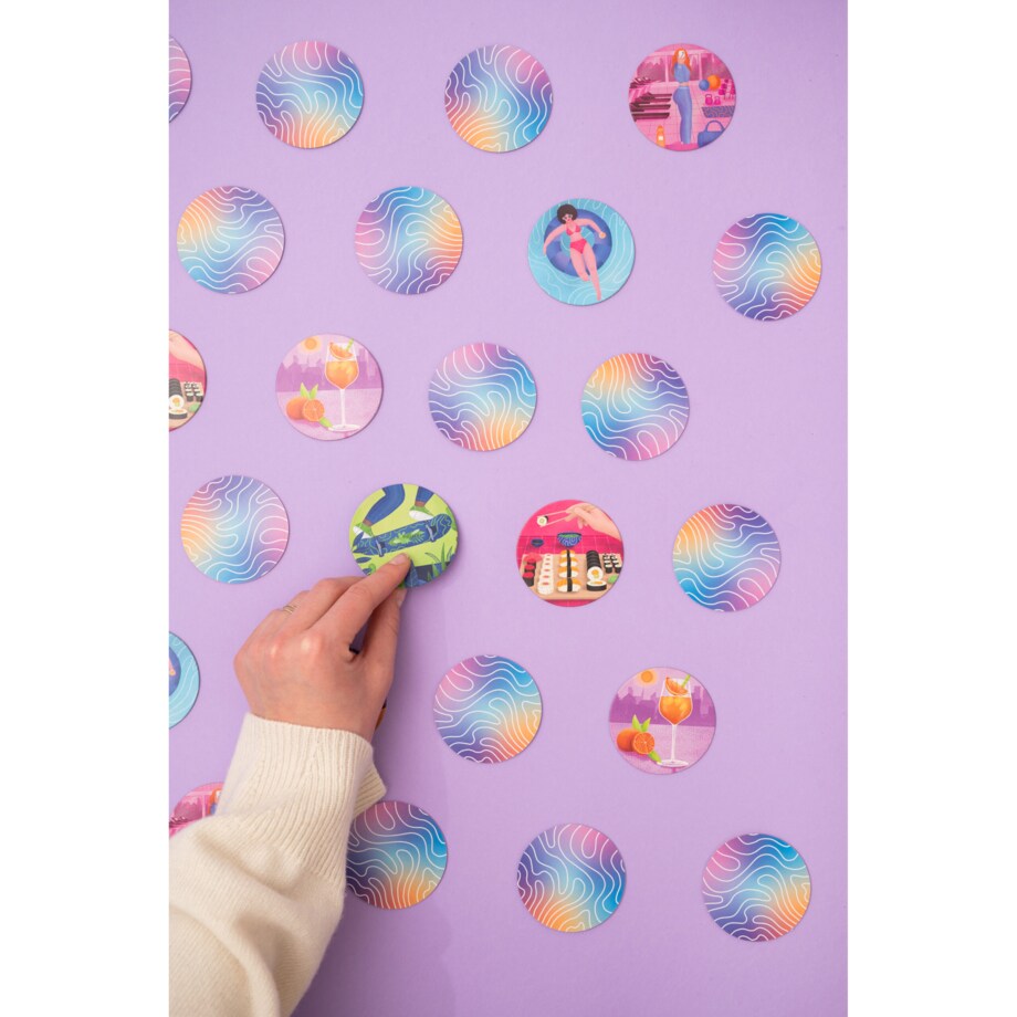 Karty MunoMemory "Lifestyle Edition" by Małgorzata Zych w ozdobnej tubie