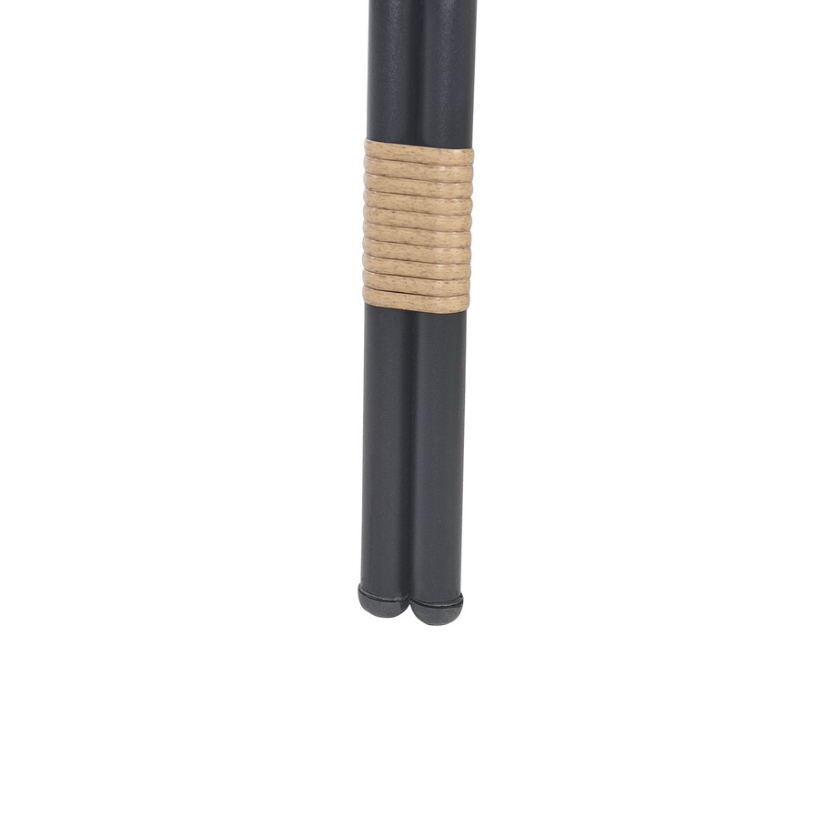 Ławka ogrodowa z poduchą PRATELLO 122 cm Technorattan Naturalny