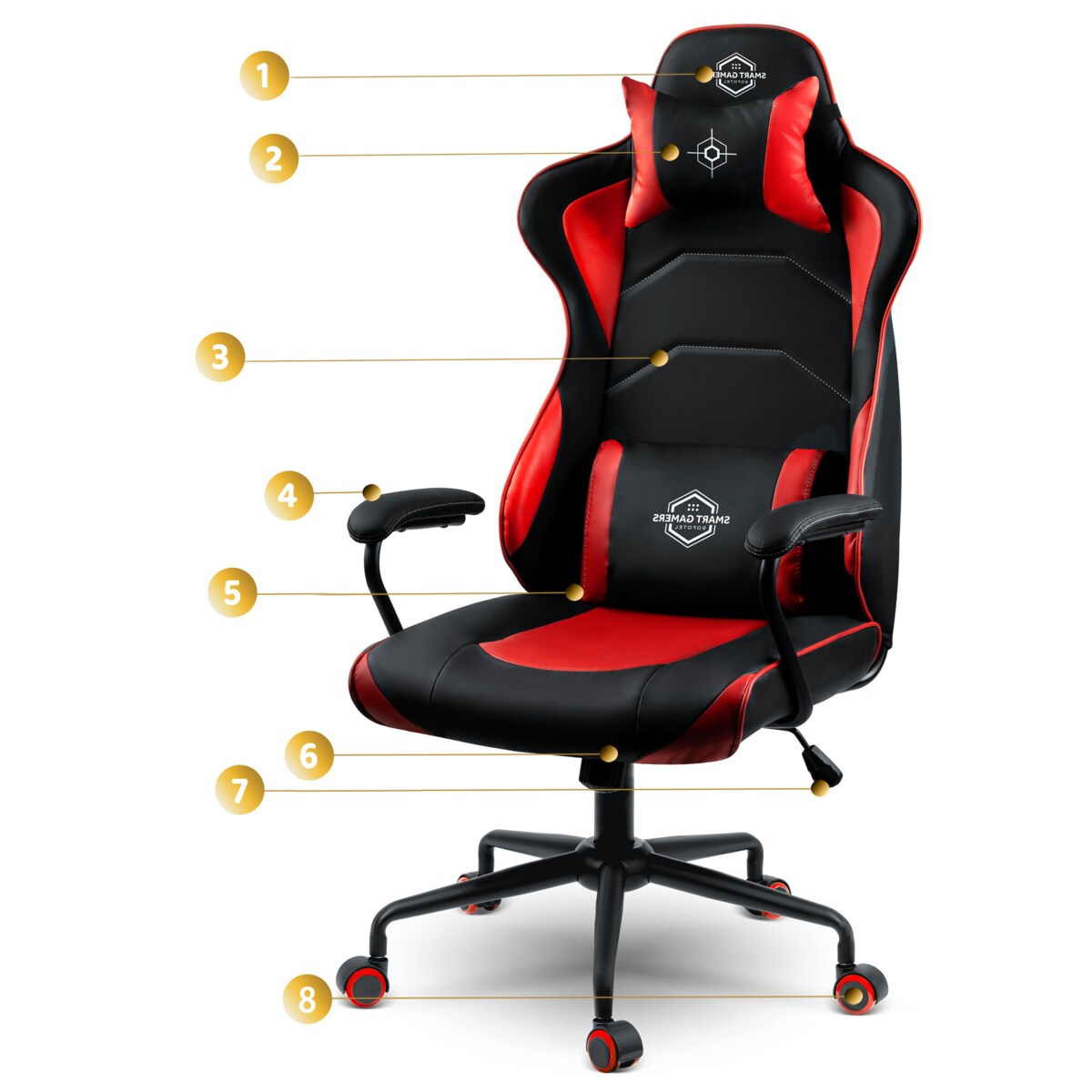 Fotel gamingowy obrotowy krzesło biurowe Sofotel Hydra