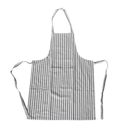 Fartuch kuchenny w paski, regulowany, męski lub damski