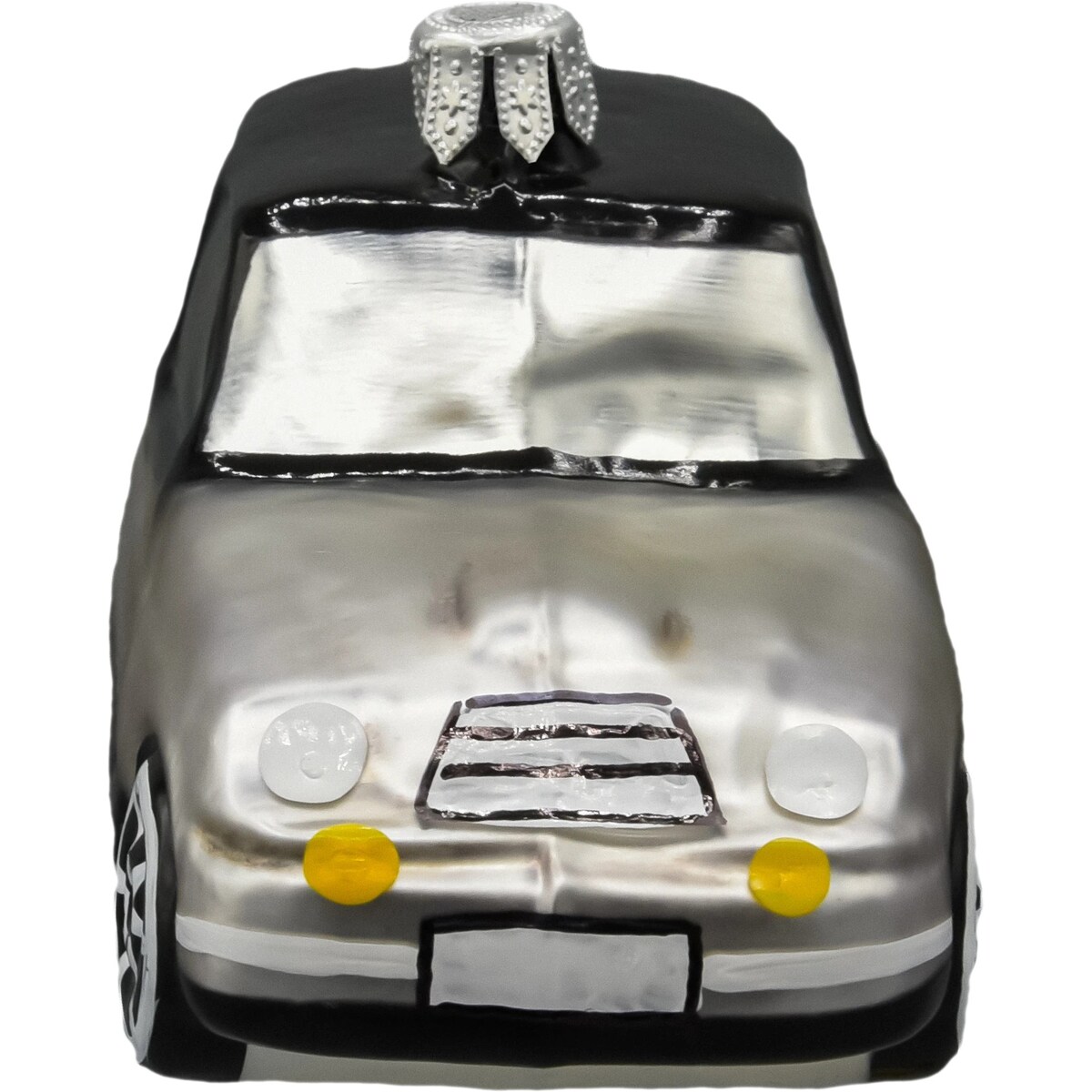 Bombka choinkowa: Samochód Mini Morris: szary