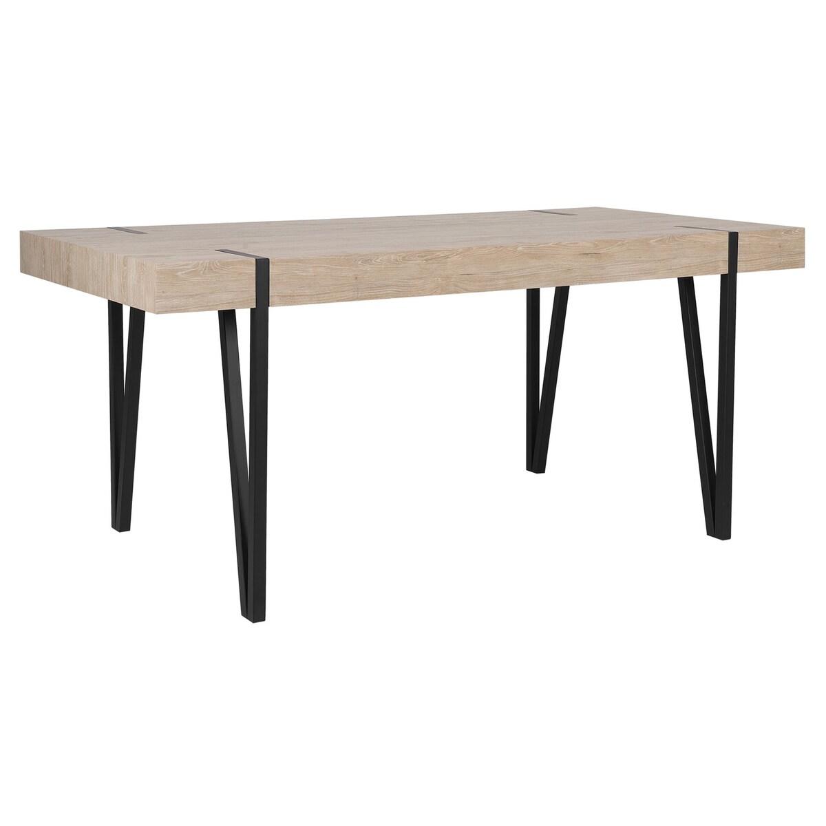 Stół do jadalni ADENA Jasnobrązowy 150 cm 90 cm