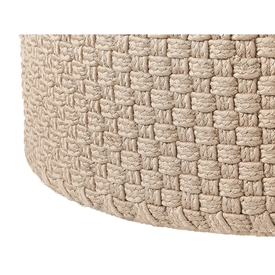 Puf ogrodowy 70 cm beżowy MITHI