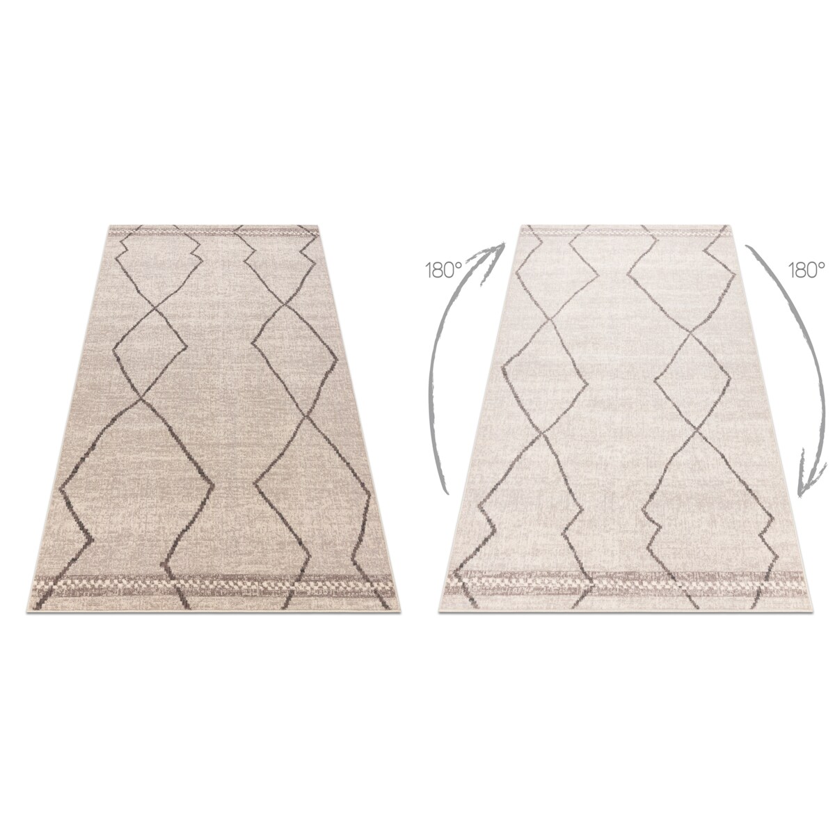 Dywan wełniany ANGEL 1190 / 52022 Boho beż 240x340 cm