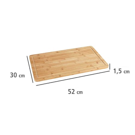 Deska do krojenia lub przykrywka na płytę kuchenną, z nóżkami antypoślizgowymi - 52 x 30 cm, WENKO