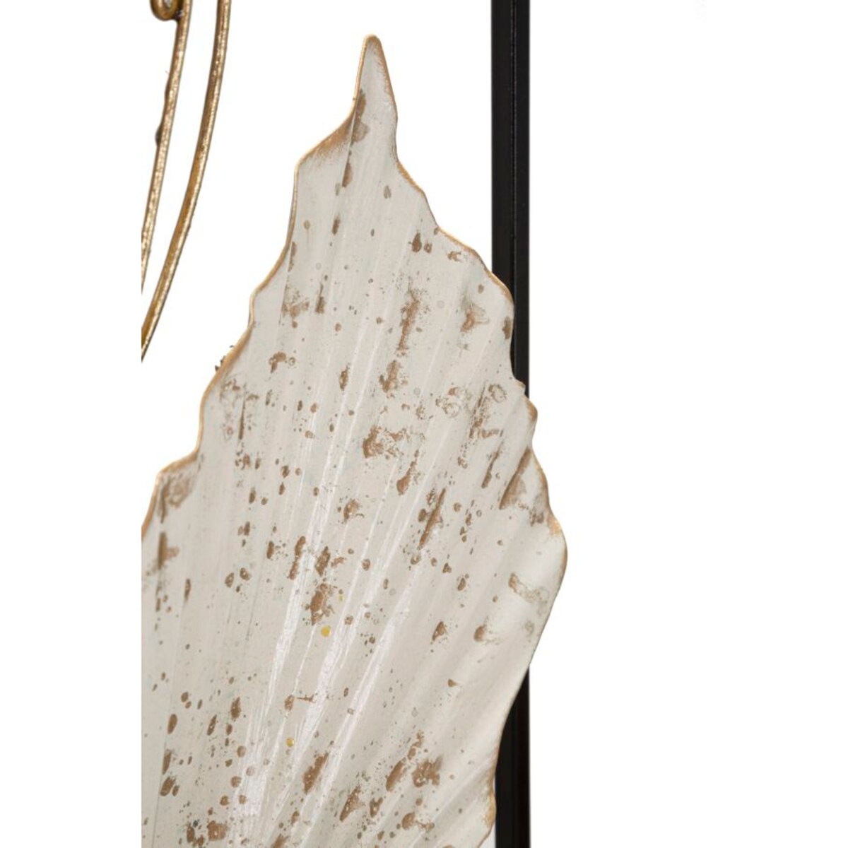 Panel ścienny metalowy CLASSIC, czarny, 28,6x74,3 cm