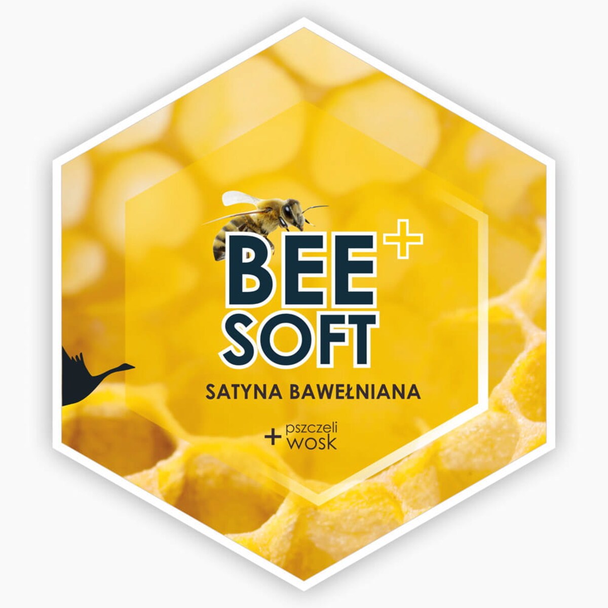 Poduszka Bee Soft Satyna Bawełniana Pikowana, 50 x 60 cm, AMZ