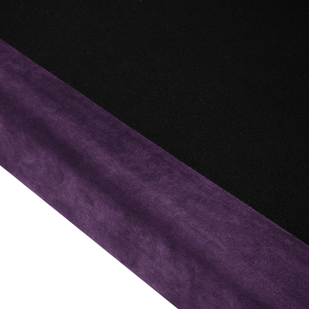 Sofa dla 2 osób LOKKA Welur Purpurowy
