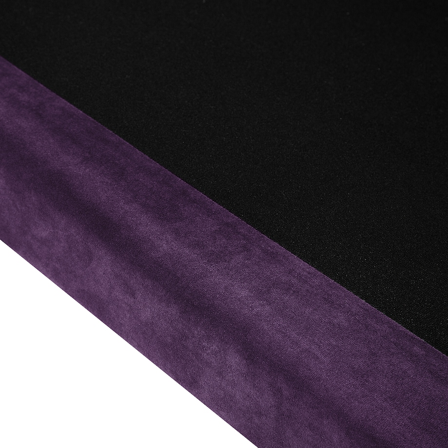 Sofa dla 2 osób LOKKA Welur Purpurowy