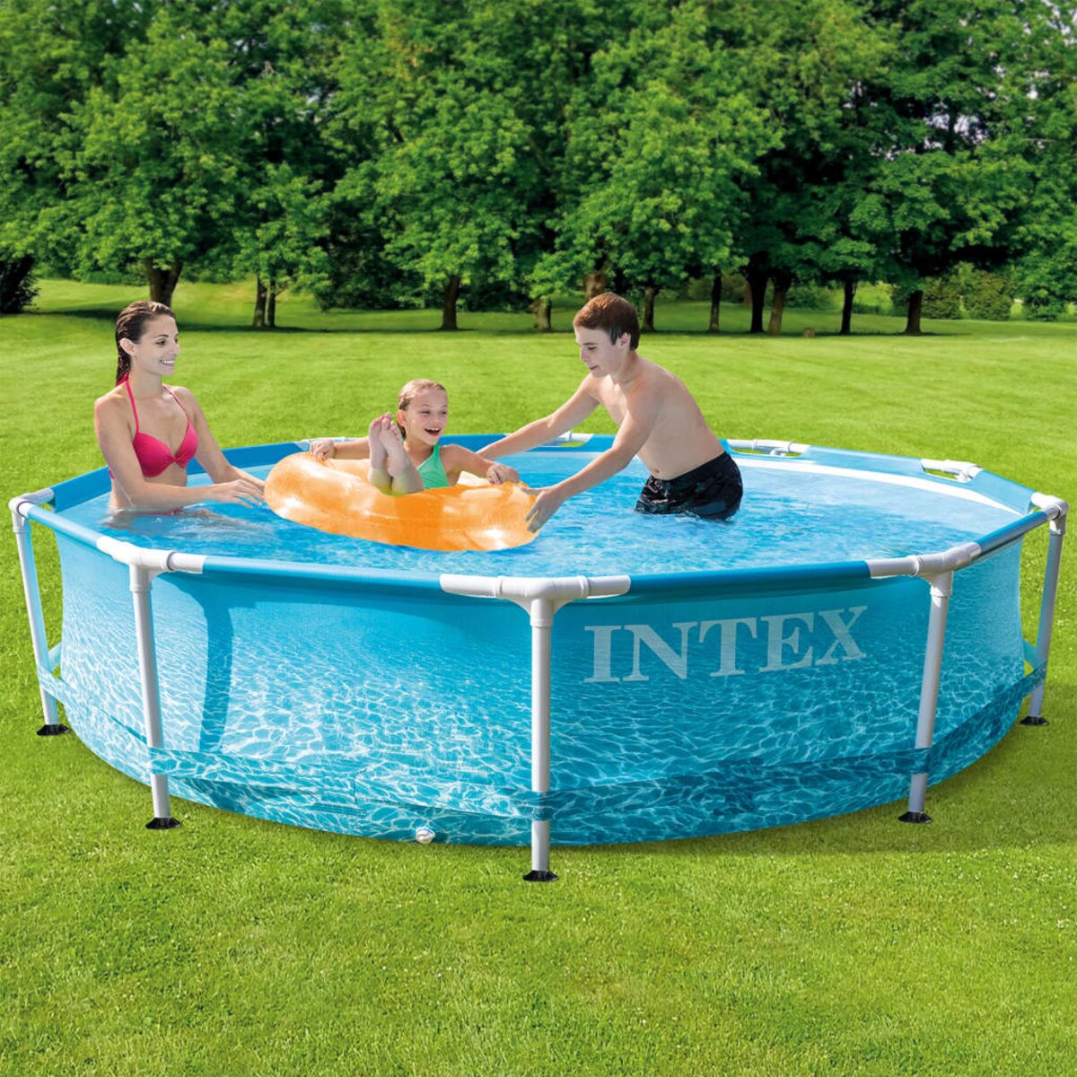 Intex Basen Beachside z metalową ramą, 305x76 cm | home&you