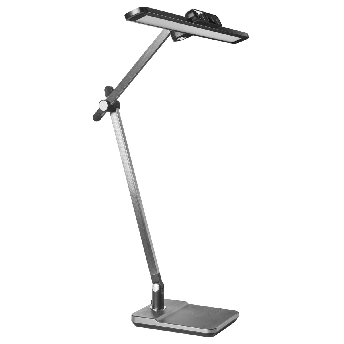 Lampa biurkowa LED SERPENS Ze ściemniaczem Szary