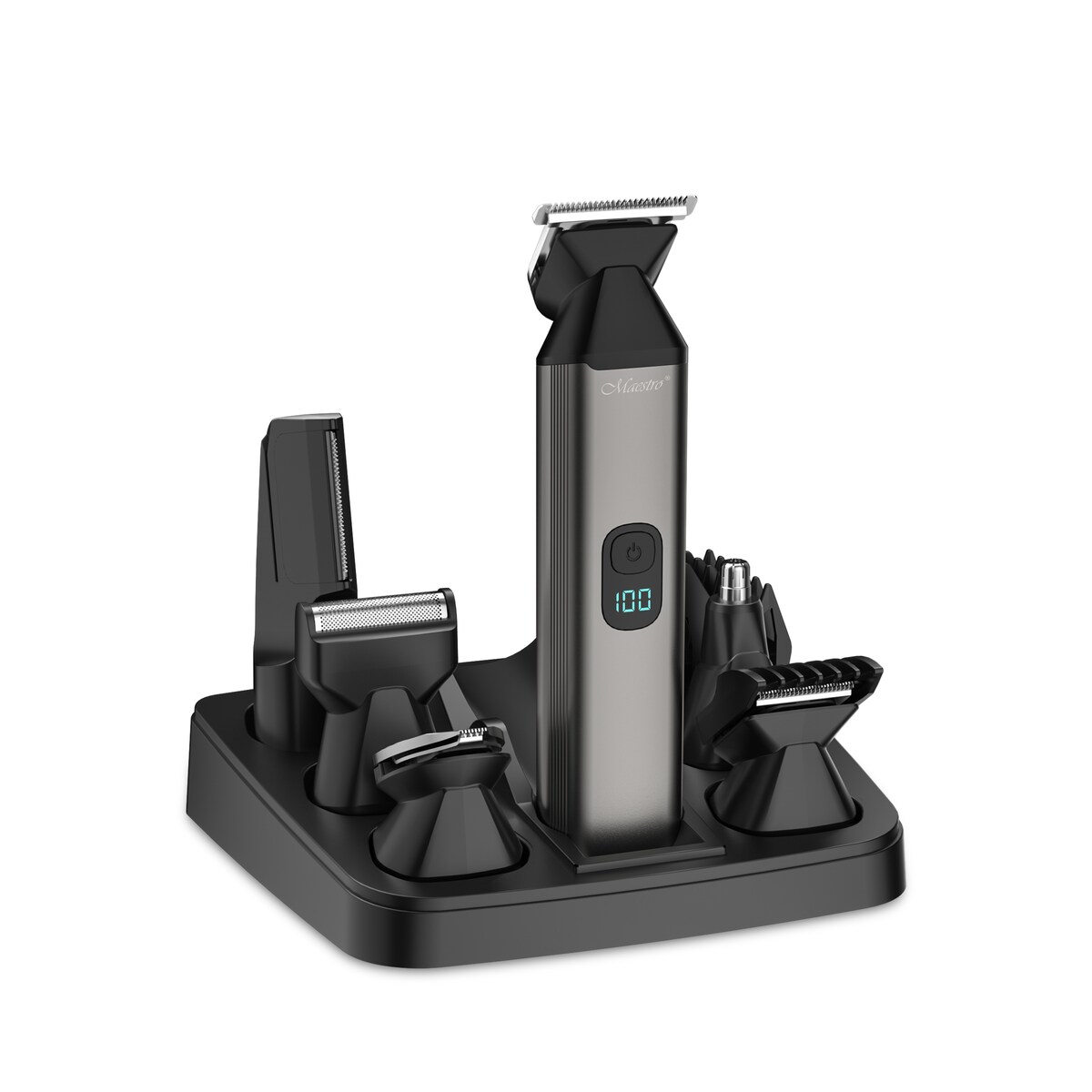 Maszynka do strzyżenia włosów zestaw 6w1 USB C MAESTRO