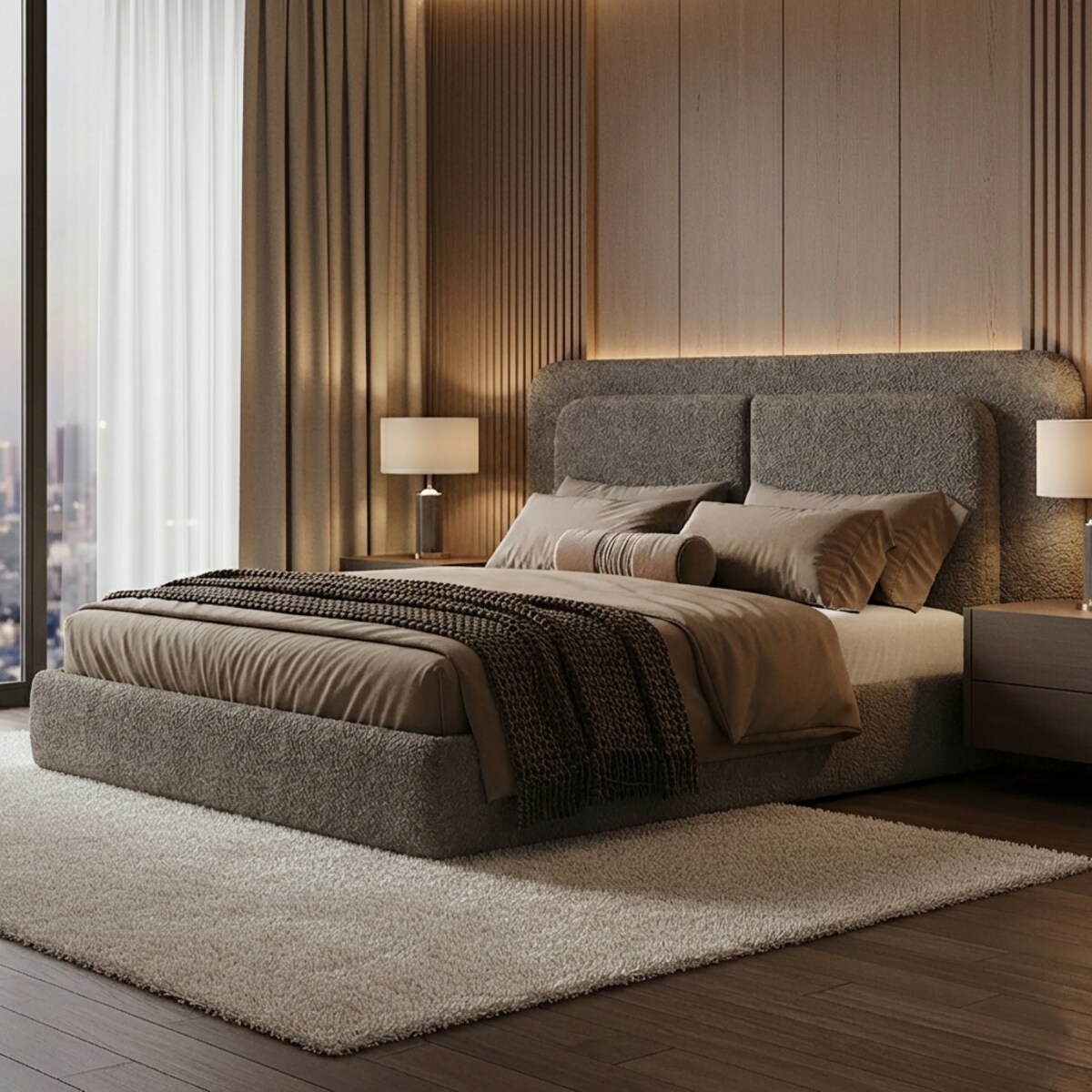 Łóżko Tapicerowane Prime 140X200 Stelaż Pojemnik Na Pościel Abriamo 02