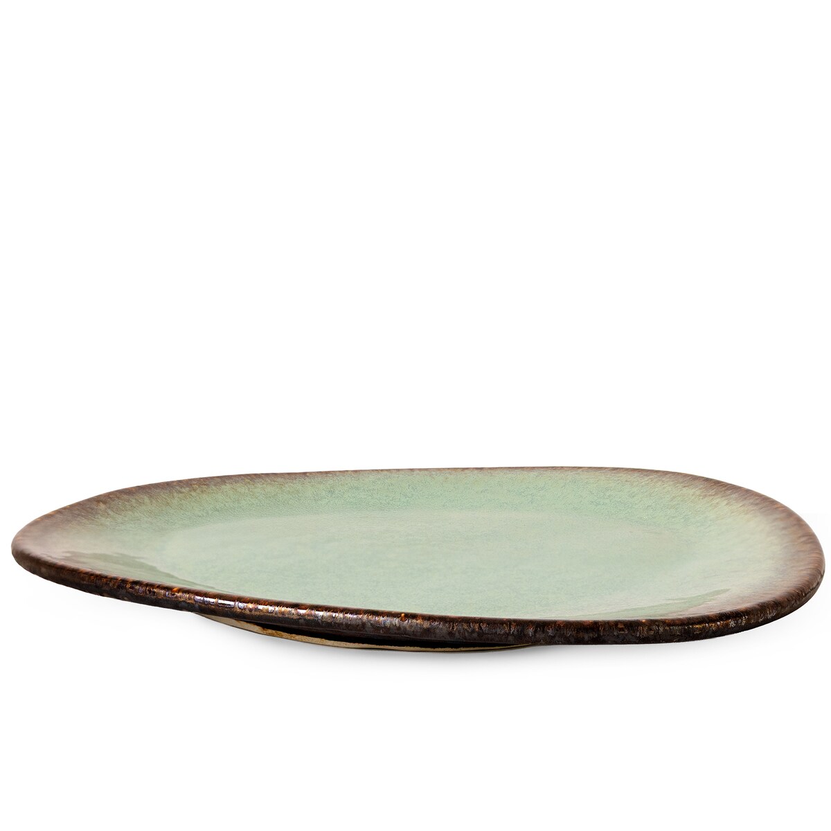 Konsimo PRIMA Talerz obiadowy 6 szt., szałwiowy