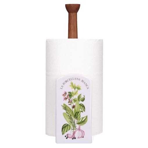 Stojak na ręcznik papierowy Conserva - Biały, 32 cm