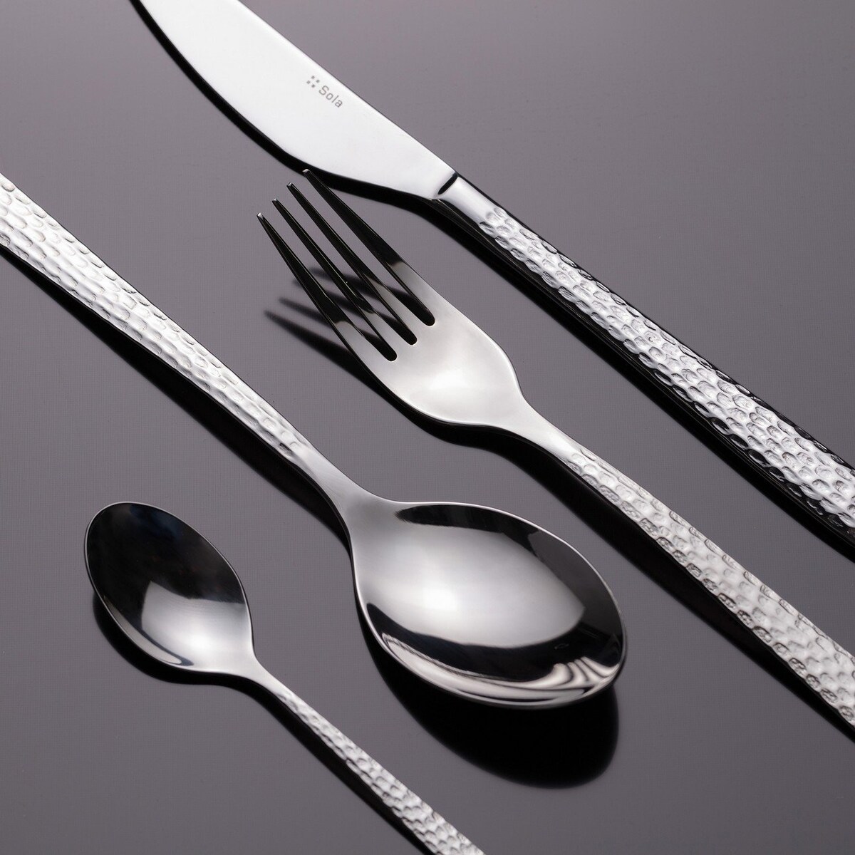 Sztućce Tobago komplet dla 6 osób 24 części, 44 x 33 x 5 cm