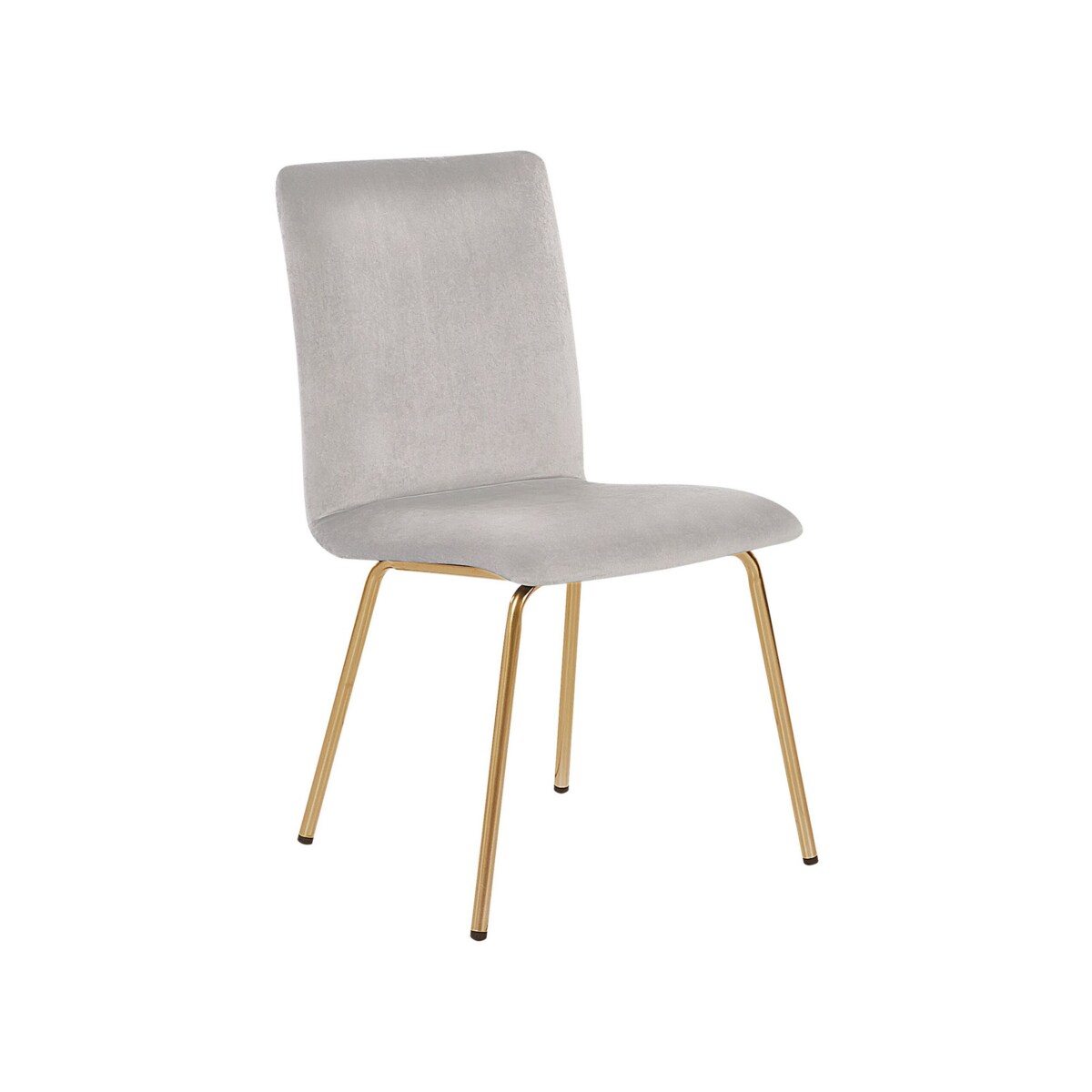 Zestaw 2 krzeseł do jadalni szary RUBIO